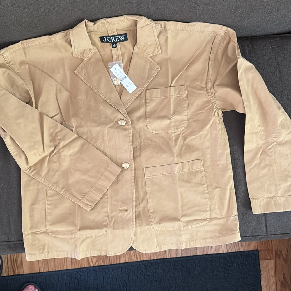 J Crew blazer jacket in chino NWT - Picture 8 of 8